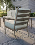 Castelle Twig Legs Aluminum Side Table
