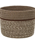 Casual Comfort Wool Braided Handmade Basket