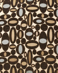 D.V. Kap Centric Chocolate Brown Throw Pillow With Insert