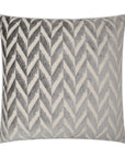 D.V. Kap Charming Zinc Grey Throw Pillow With Insert