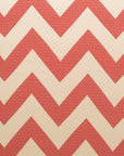 D.V. Kap Chevron Chic Red Throw Pillow With Insert