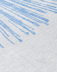 Addison Rugs Circles Blue Washable Indoor-Outdoor Rug