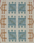 D.V. Kap Cochise Blue Throw Pillow With Insert