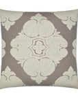 D.V. Kap Cotillion Flax Brown Throw Pillow With Insert