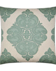 D.V. Kap Cotillion Pool Green Throw Pillow With Insert