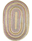 Country Jewel Braided Oval Reversible Area Rugs