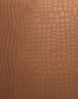 D.V. Kap Croc Copper Throw Pillow With Insert