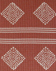 D.V. Kap Cultural Brick Red Throw Pillow With Insert