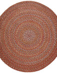 Cypress Braided Round Reversible Area Rugs