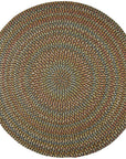 Cypress Braided Round Reversible Area Rugs