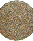 Cypress Braided Round Reversible Area Rugs