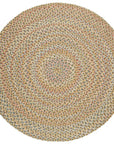 Cypress Braided Round Reversible Area Rugs