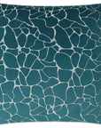 Dare Laguna Teal Throw Pillow With Insert - LOOMLAN - D.V. Kap - Throw Pillows