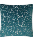 D.V. Kap Dare Laguna Teal Throw Pillow With Insert