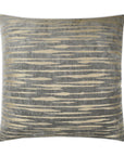 D.V. Kap Davos Smoke Grey Throw Pillow With Insert