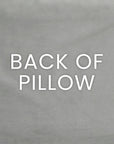 D.V. Kap Delhi Smoke Grey Throw Pillow With Insert