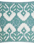 Demarco Emerald Teal Throw Pillow Insert - LOOMLAN - D.V. Kap - Throw Pillows