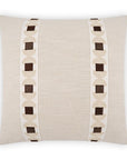 D.V. Kap Demeter Brown Throw Pillow With Insert