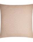 D.V. Kap Demure Blush Brown Throw Pillow With Insert