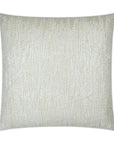D.V. Kap Dripping White Throw Pillow With Insert