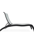 Dune MGP Sling Stacking Armless Chaise With Wheels