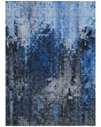 Addison Rugs Dust Echo Blue Washable Indoor-Outdoor Rug