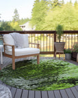 Addison Rugs Dust Echo Green Washable Indoor-Outdoor Rug