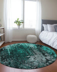 Addison Rugs Dust Echo Teal Washable Indoor-Outdoor Rug