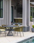 Lloyd Flanders Escape Aluminum Round Outdoor Dining Table