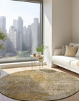 Addison Rugs Faded Rhythm Beige Washable Indoor-Outdoor Rug