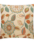 D.V. Kap Flander Multi Color Throw Pillow With Insert