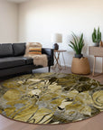 Addison Rugs Floral Brown Washable Indoor-Outdoor Rug