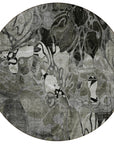 Addison Rugs Floral Grey Washable Indoor-Outdoor Rug