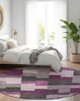 Addison Rugs Flowing Harmony Red Washable Indoor-Outdoor Rug