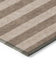 Addison Rugs Fluid Mirage Coffee Washable Indoor-Outdoor Rug