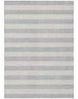 Addison Rugs Fluid Mirage Pewter Washable Indoor-Outdoor Rug