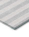 Addison Rugs Fluid Mirage Pewter Washable Indoor-Outdoor Rug