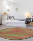 Addison Rugs Fluid Mirage Pink Washable Indoor-Outdoor Rug
