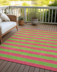 Addison Rugs Fluid Mirage Pink Washable Indoor-Outdoor Rug