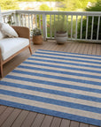 Addison Rugs Fluid Mirage Tan Washable Indoor-Outdoor Rug
