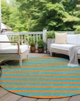 Addison Rugs Fluid Mirage Teal Washable Indoor-Outdoor Rug