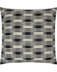 D.V. Kap Fortress Black Throw Pillow With Insert