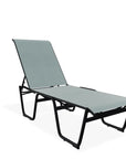 Gardenella Sling Four Position Stacking Armless Chaise