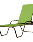 Gardenella Sling Four-Position Stacking Chaise-Outdoor Chaises-Telescope-LOOMLAN
