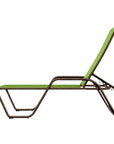 Gardenella Sling Four-Position Stacking Chaise-Outdoor Chaises-Telescope-LOOMLAN
