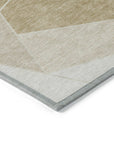 Addison Rugs Gentle Waves Beige Washable Indoor-Outdoor Rug