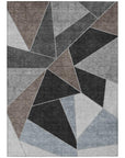 Addison Rugs Gentle Waves Brown Washable Indoor-Outdoor Rug