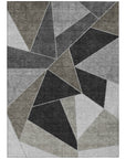 Addison Rugs Gentle Waves Chocolate Washable Indoor-Outdoor Rug