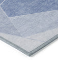 Addison Rugs Gentle Waves Sky Washable Indoor-Outdoor Rug