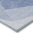 Addison Rugs Gentle Waves Sky Washable Indoor-Outdoor Rug
